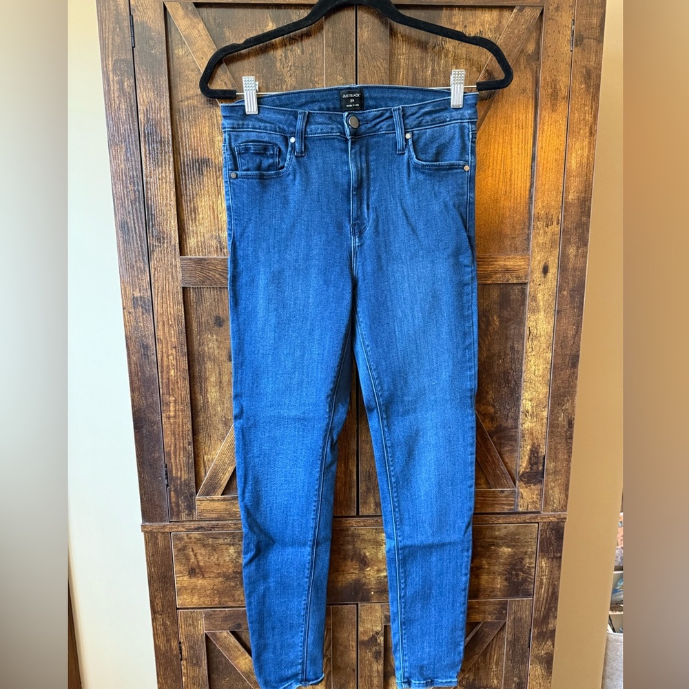 Just Black Skinny Women's Blue Jeans